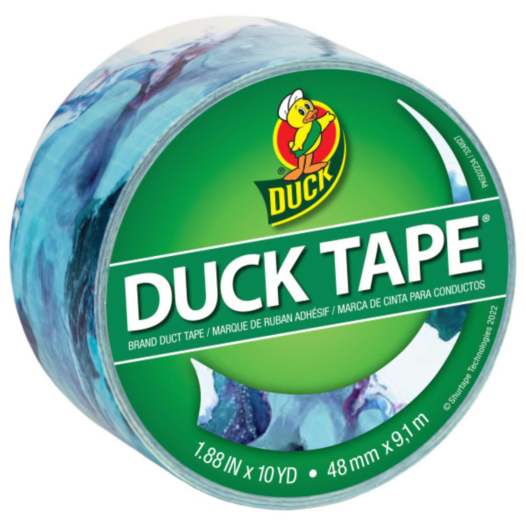 Duck Brand Bedrucktes Klebeband [Drucke und Muster]: 1.88 in. x 30 ft. (Marmorierung)