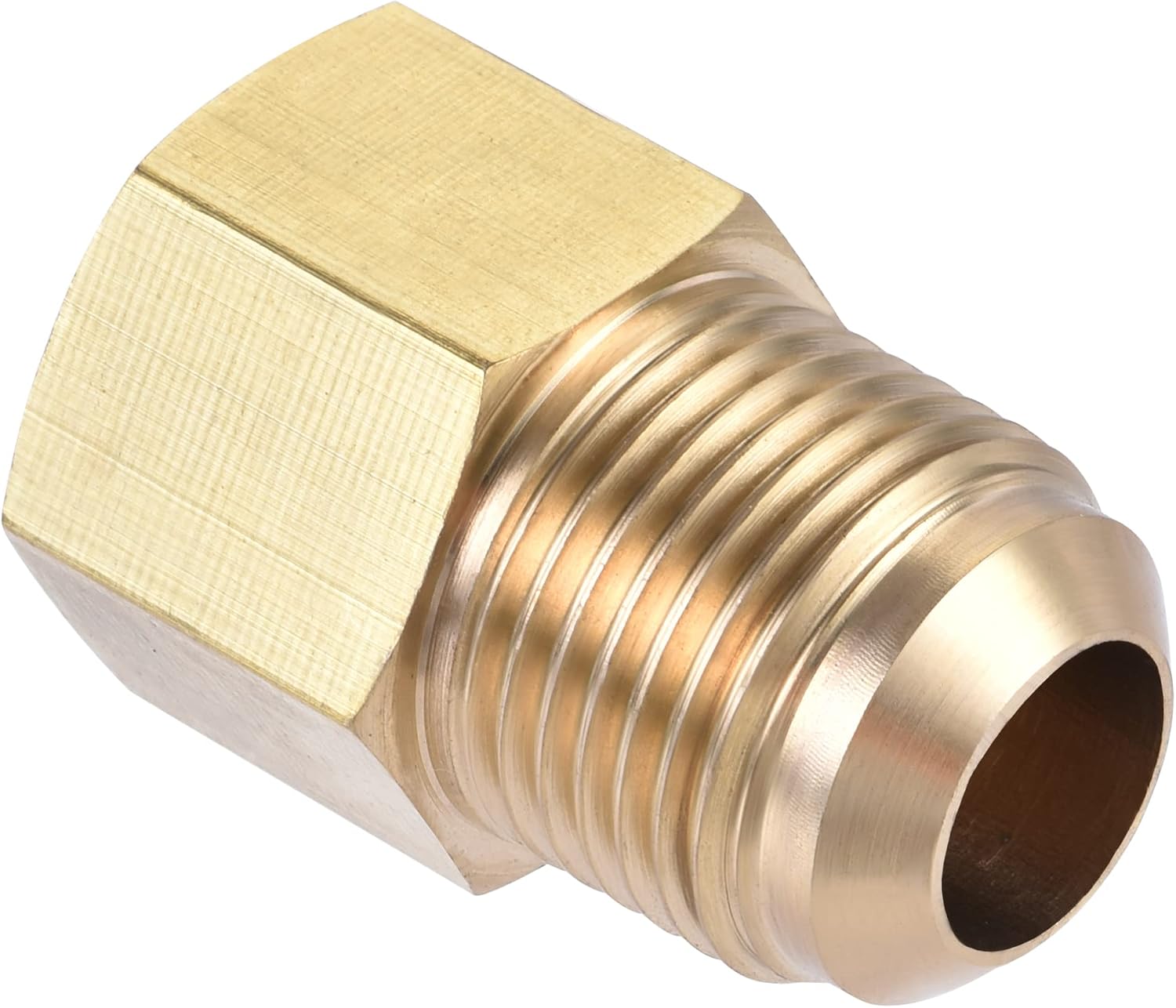 PATIKIL Inserto Compressione Ottone, 20pz 18mm OD x 14mm ID Supporto per Tubo, Kit Assortimento Raccordi Compressione Tubi Aria Acqua Olio