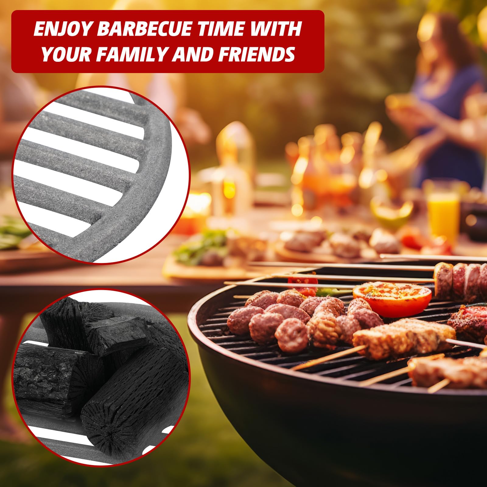 Gusseiserner Feuerrost – 22,9 Cm – Für Big Green Egg & Keramikgrills – Hitzebeständig