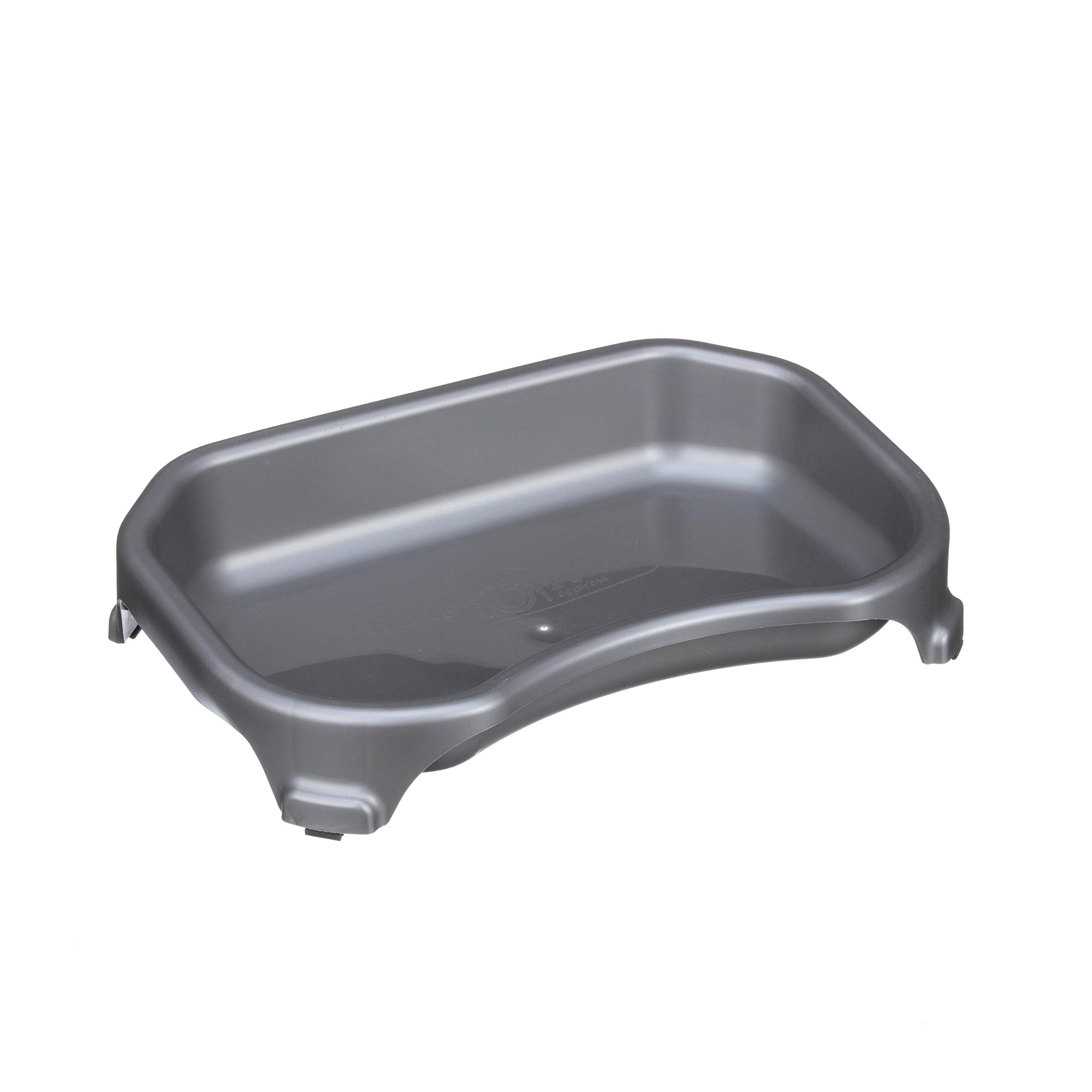 Neater Pet BrandsBig Bowl - Extra Large Bowl for Cats or Small Dogs - Large Surface Area (6 Cups Capacity, Gunmetal Grey)