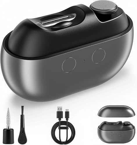 Electric Nail Clippers Upgraded, Nail File Toenail Trimmer, Safe for Seniors, Adults, Kids & Baby, Gifts for Women Men Mom Baby Adult Senior - 50% off