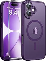 Vista 43 de FNTCASE - Funda para iPhone 15, iPhone 14 y iPhone 13, magnética, translúcida, fina y antigolpes, protección de grado militar, resistente a caídas