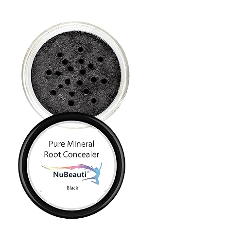 Miniatura 14 de Polvo de retoque de corrector de raíces, minerales triturados totalmente naturales, cobertura total de cabello gris rápido y fácil para cabello