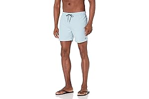 RVCA Mens Standard Classic Elastic Waist Boardshorts - 16 Inch Outseam