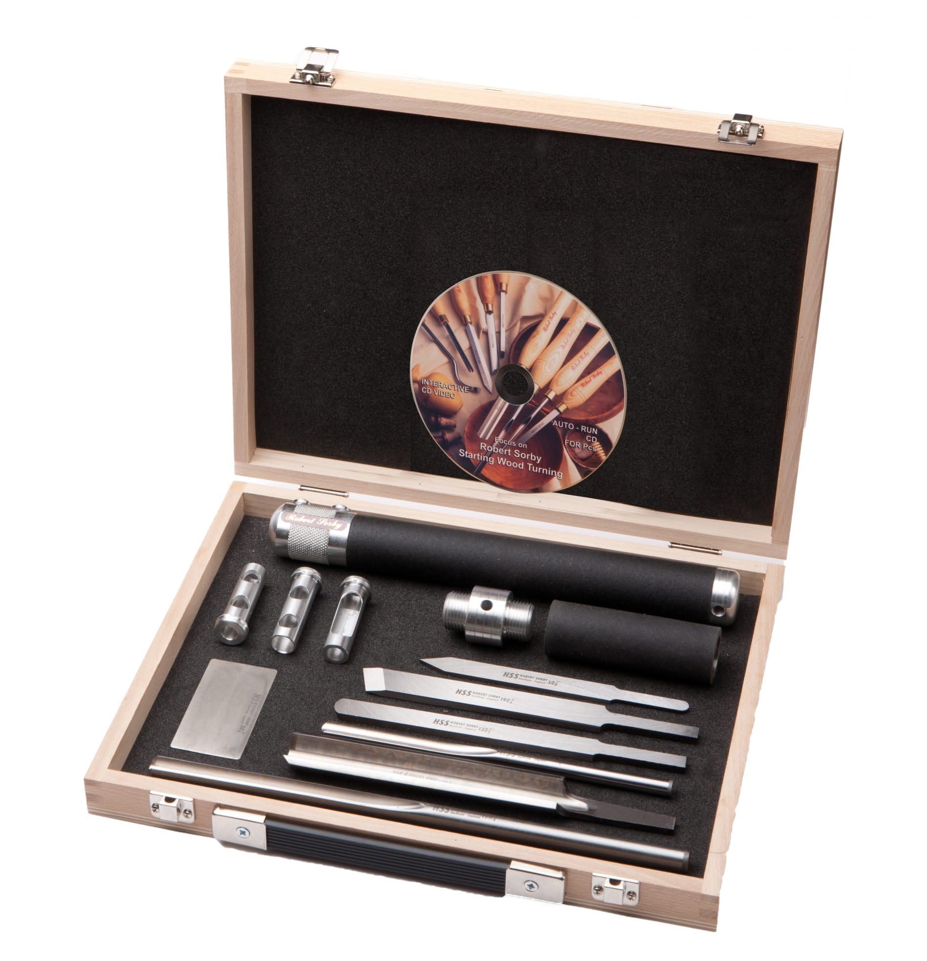 Sorby Sovereign 6 Piece Turning Tool Boxed Set - Amazon.com