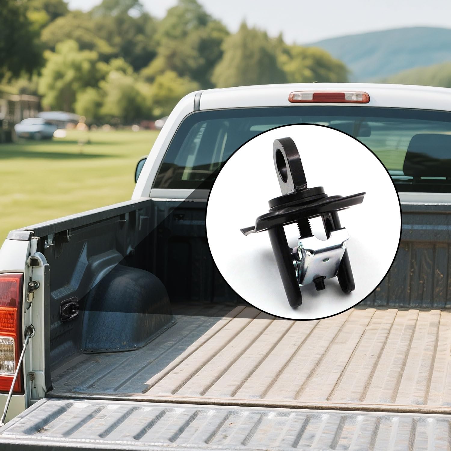 (4 PCS) Truck Bed Tie Down Anchors Compatible with 2014-2025 Chevy Silverado&GMC Sierra 1500 2500 3500, Replace#23146899