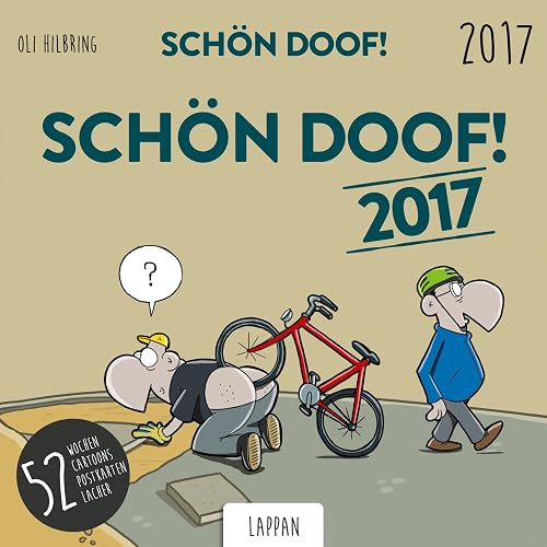 Schön Doof! 2017 Postkartenkalender