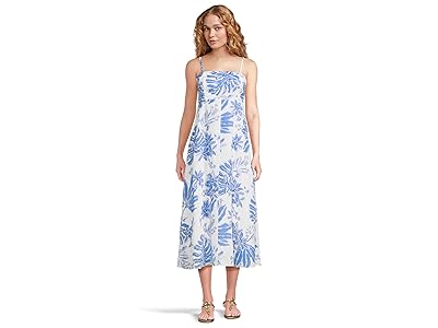 Lilly Pulitzer Jorgian Linen Midi Dress Women
