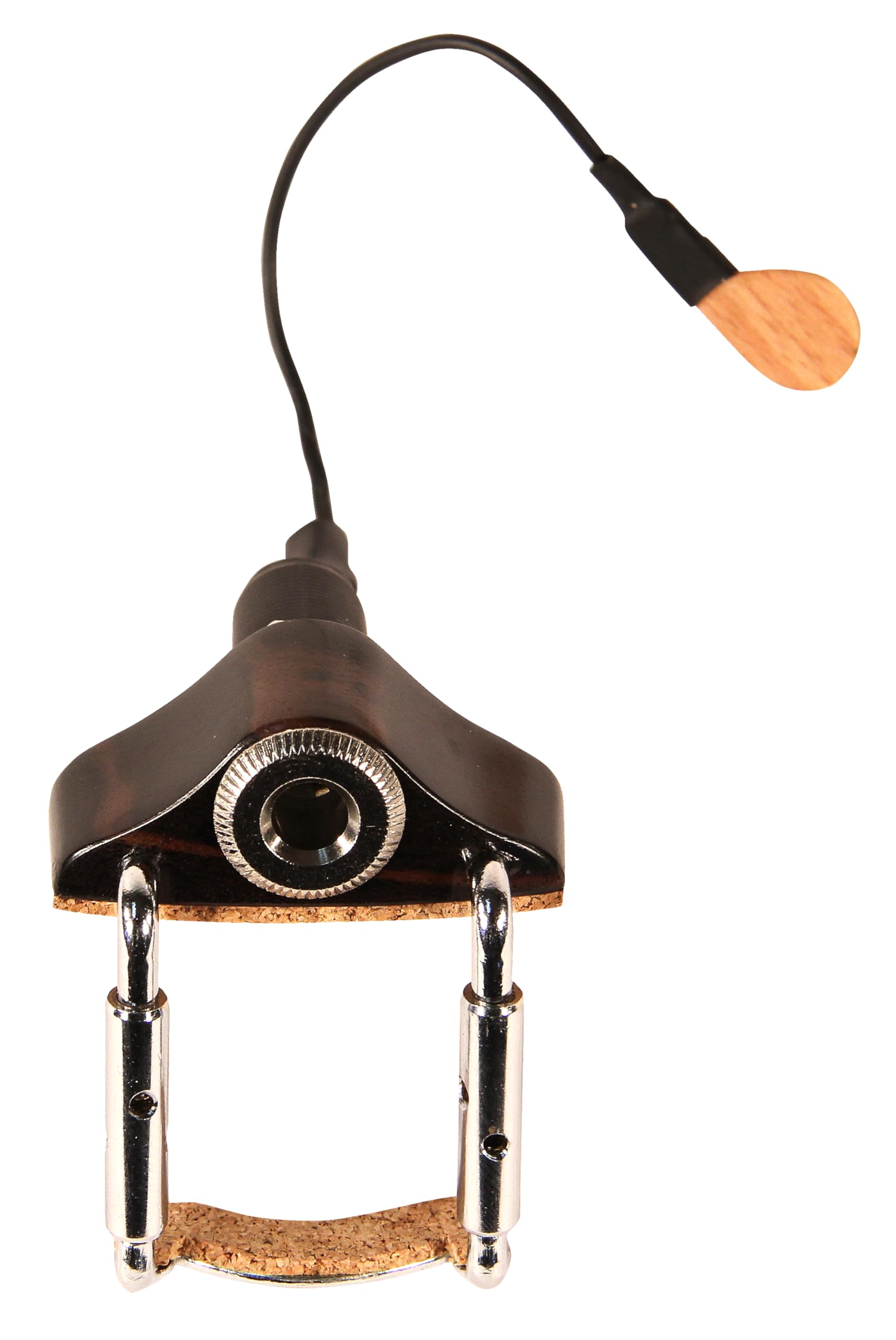 KNA VV-3 Portable Piezo Pickup for Violin and Viola – Lightweight Bridge-Mounted Sensor, Natural Acoustic Sound, Easy Installation, 1/4" Output Jack, No Instrument Modification, Handcrafted in Europe