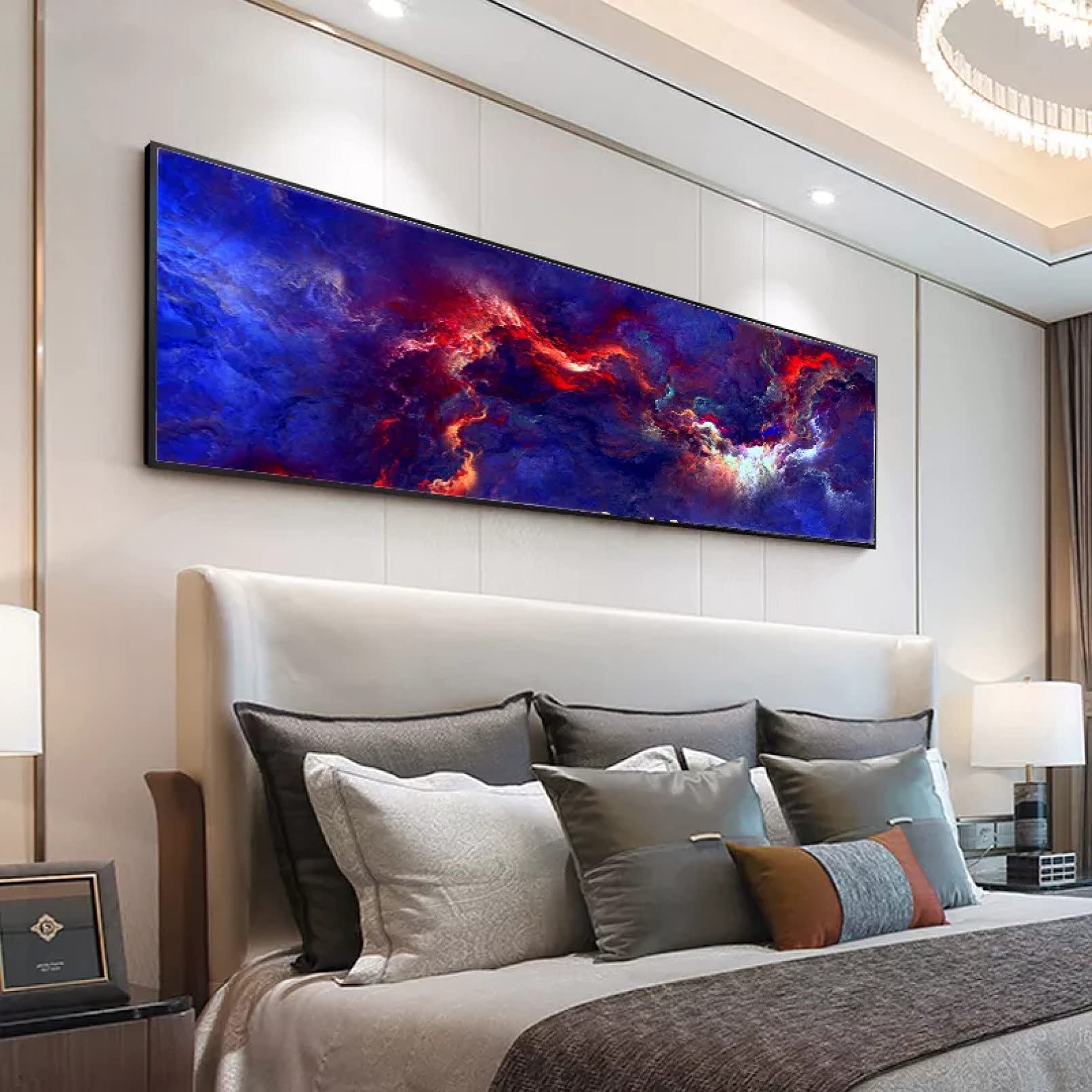 Amazon｜FZSWD 大きなサイズの風景のキャンバスの絵画リビングルームの