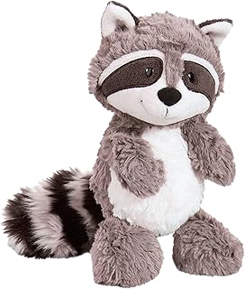 Raccoon Stuffed Animal, Soft Raccoon Plush Pillow, Cute Comfortable Small Raccoon Plush Animal Cartoon Shaped Plush Doll Raccoon Plushie Animal Doll Skin Friendly Fluffy Animal Toy for Children