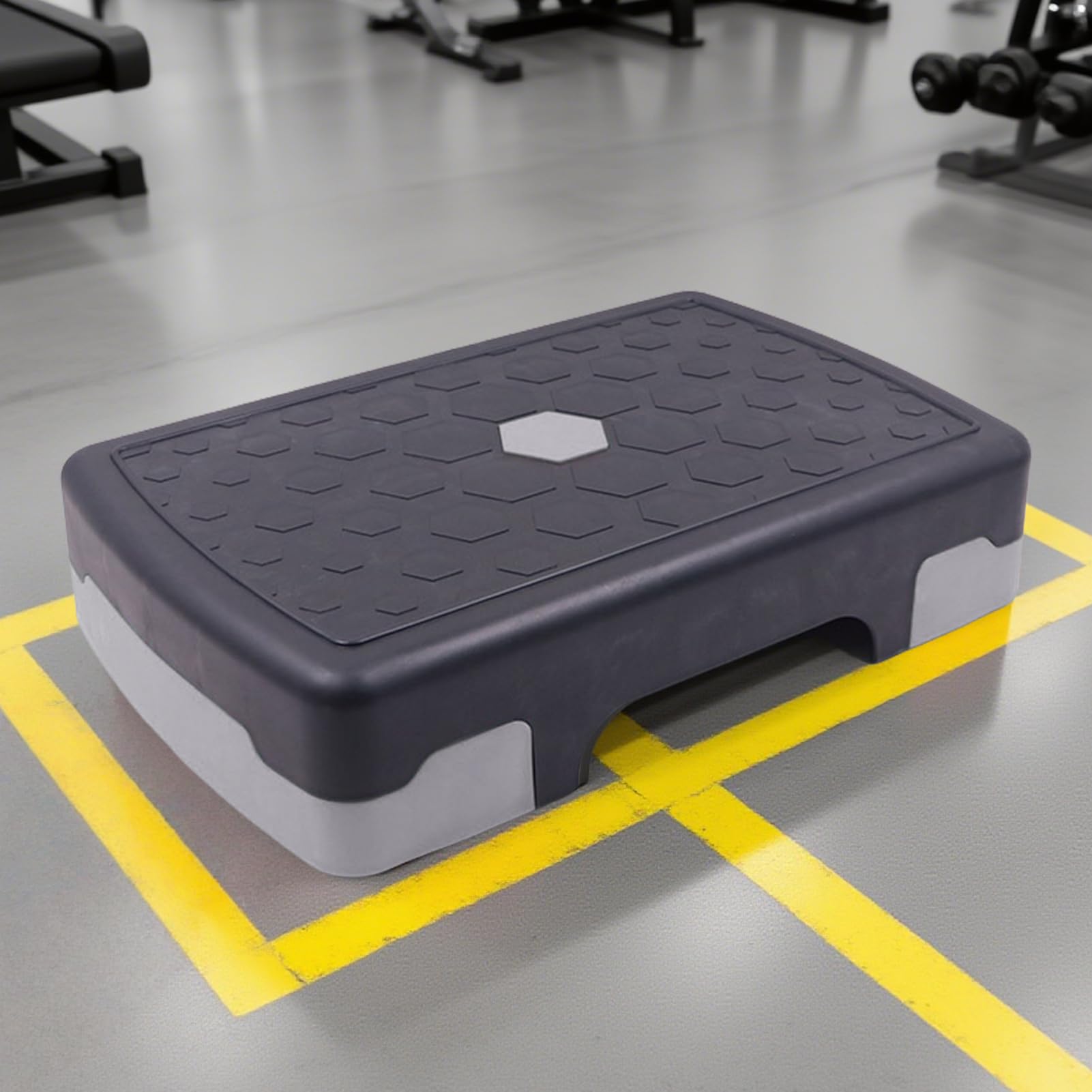 Piattaforma fitness, stepper per la casa, livello di allenamento aerobico, efficace unità di esercizio per tutto il corpo, antiscivolo, resistente all'altezza, per casa, appartamento, studio, uso