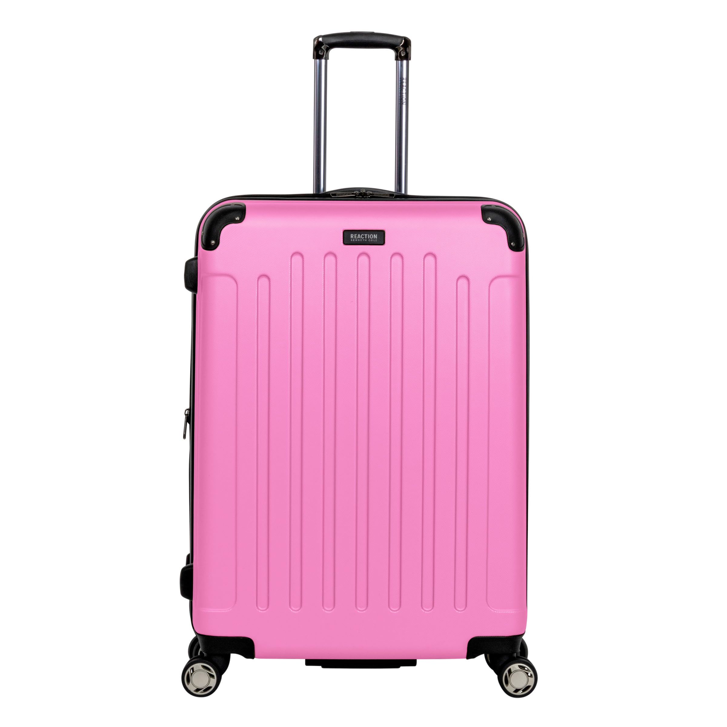 Kenneth Cole REACTION Renegade Luggage Expandable 8-Wheel Spinner Lightweight Hardside Suitcase, Watermelon, 28-Inch Checked