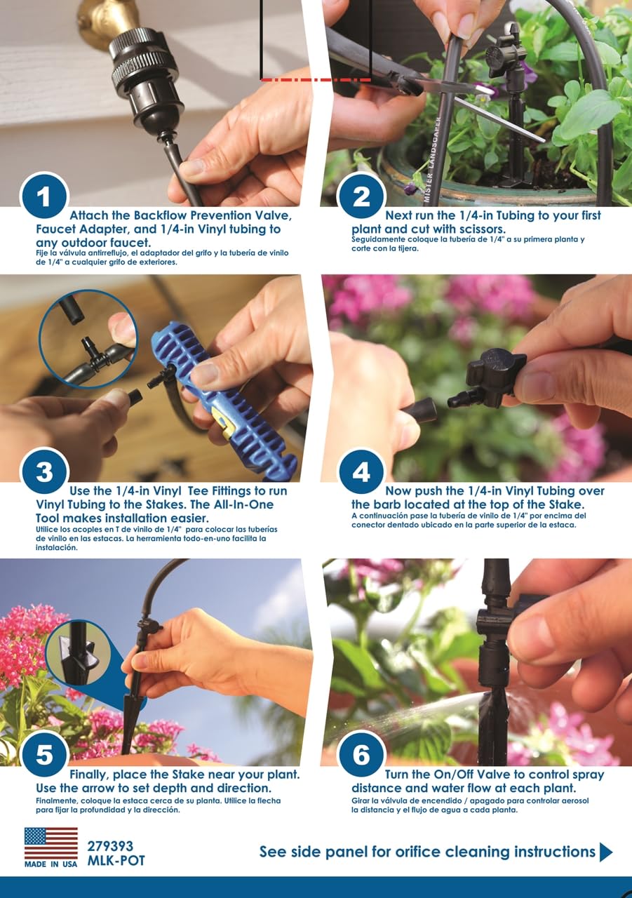 Mister Landscaper Micro Spray Pot Stake Kit