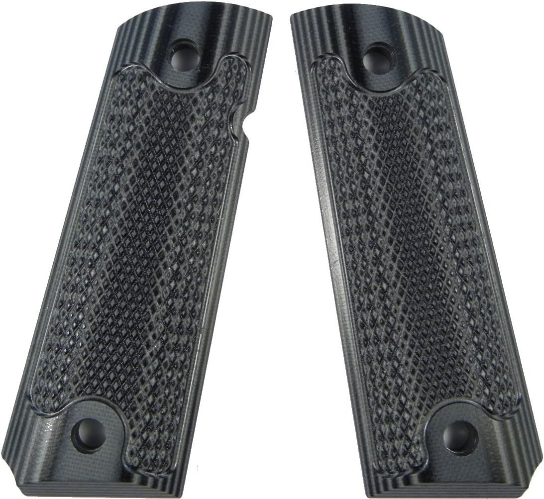 LOK Grips Checkered Classic 1911 Grips Standard Full Size Commander