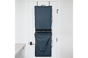CleverMade Hanging Laundry Hamper Bag with Over the Door Hooks