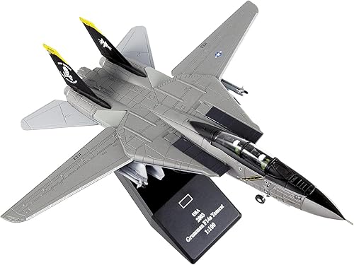 Miniatura 2 de F14 Tomcat 1100 Modelo de avión fundido a troquel Marina de los Estados Unidos (F-14)