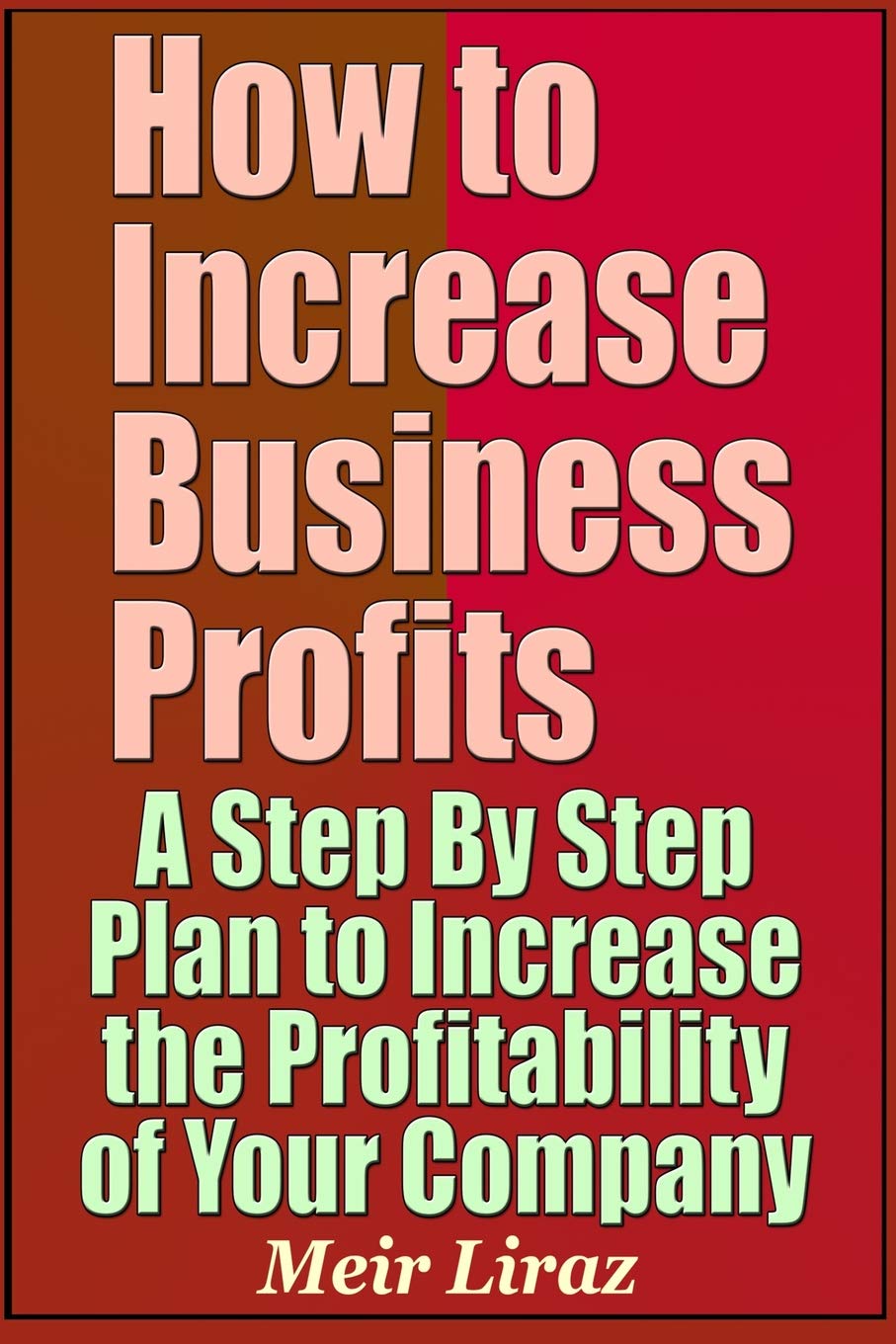 How to Increase Business Profits - A Step By Step Plan to Increase the Profitability of Your Company