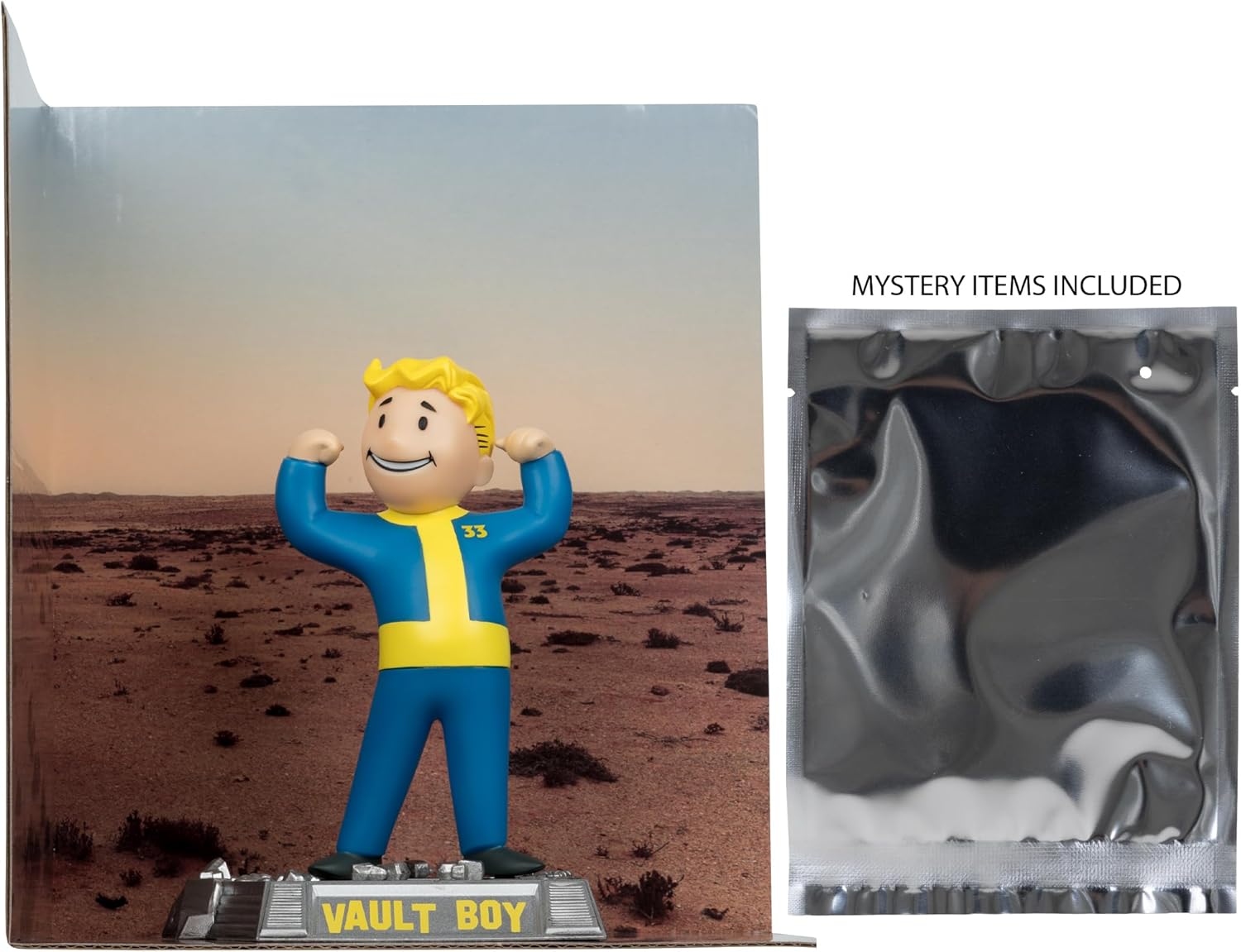 McFarlane Toys- Fallout Vault Boy (Version 1) 5in Posed Figure