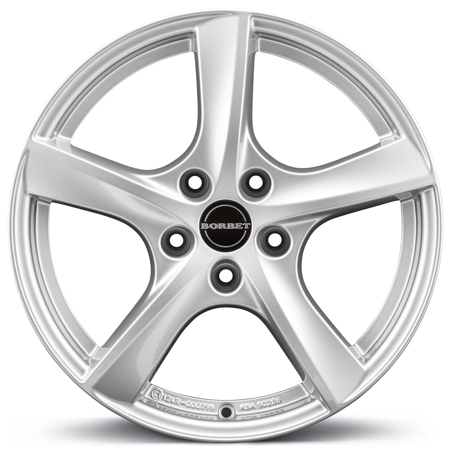 Amazon.com: 4x Borbet alloy rims TL 5.5x15 ET38 5x100 brilliant