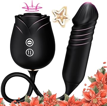 2026 Upgraded Version Realistic Adult for Women Today Silent with Strong Suction Cup for Hands Free Play for Women Pleasure NIX60 Base l682f Black