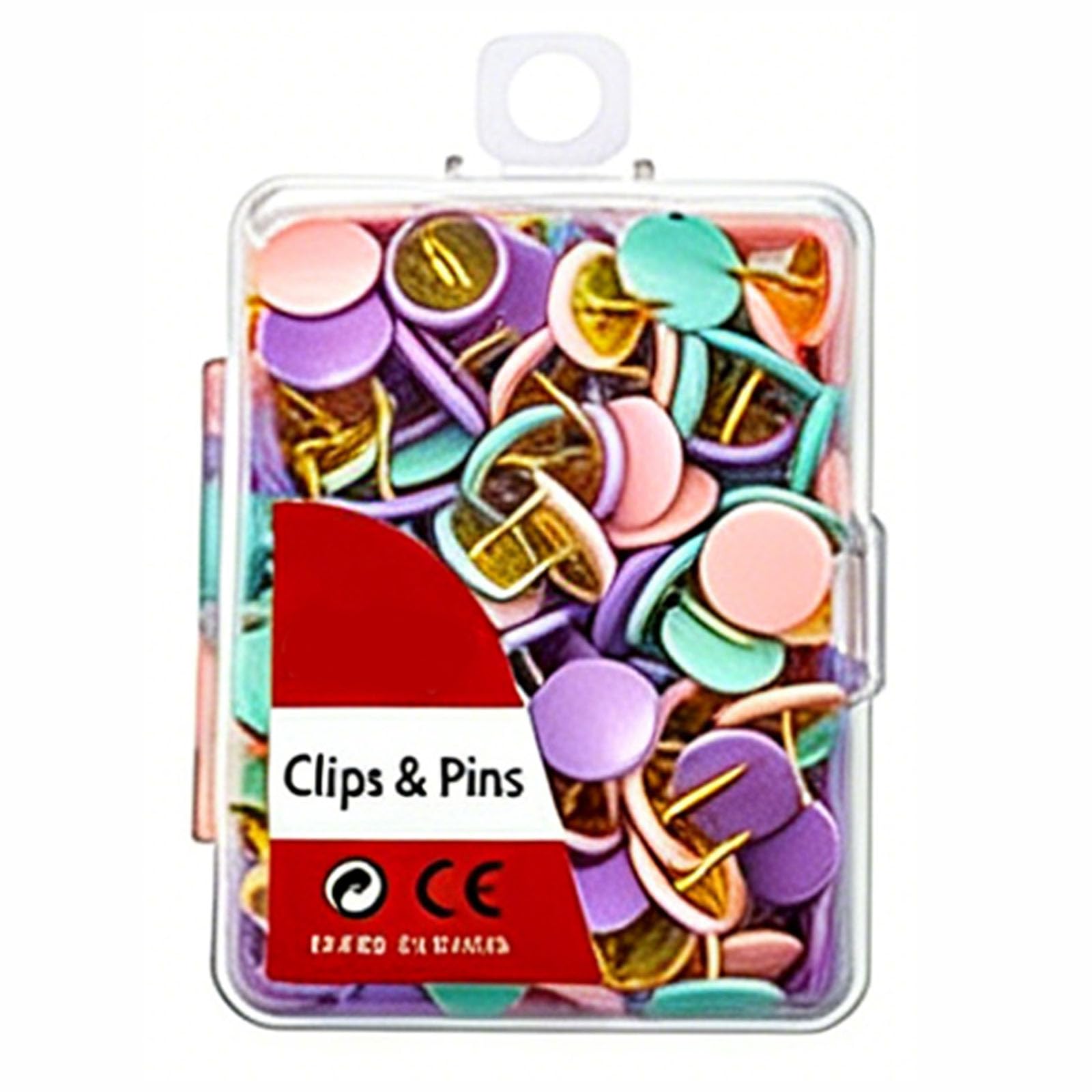 Of Metal Push Pins with Rounded Head for Cork Board Marking Map Tacks Marking Pins