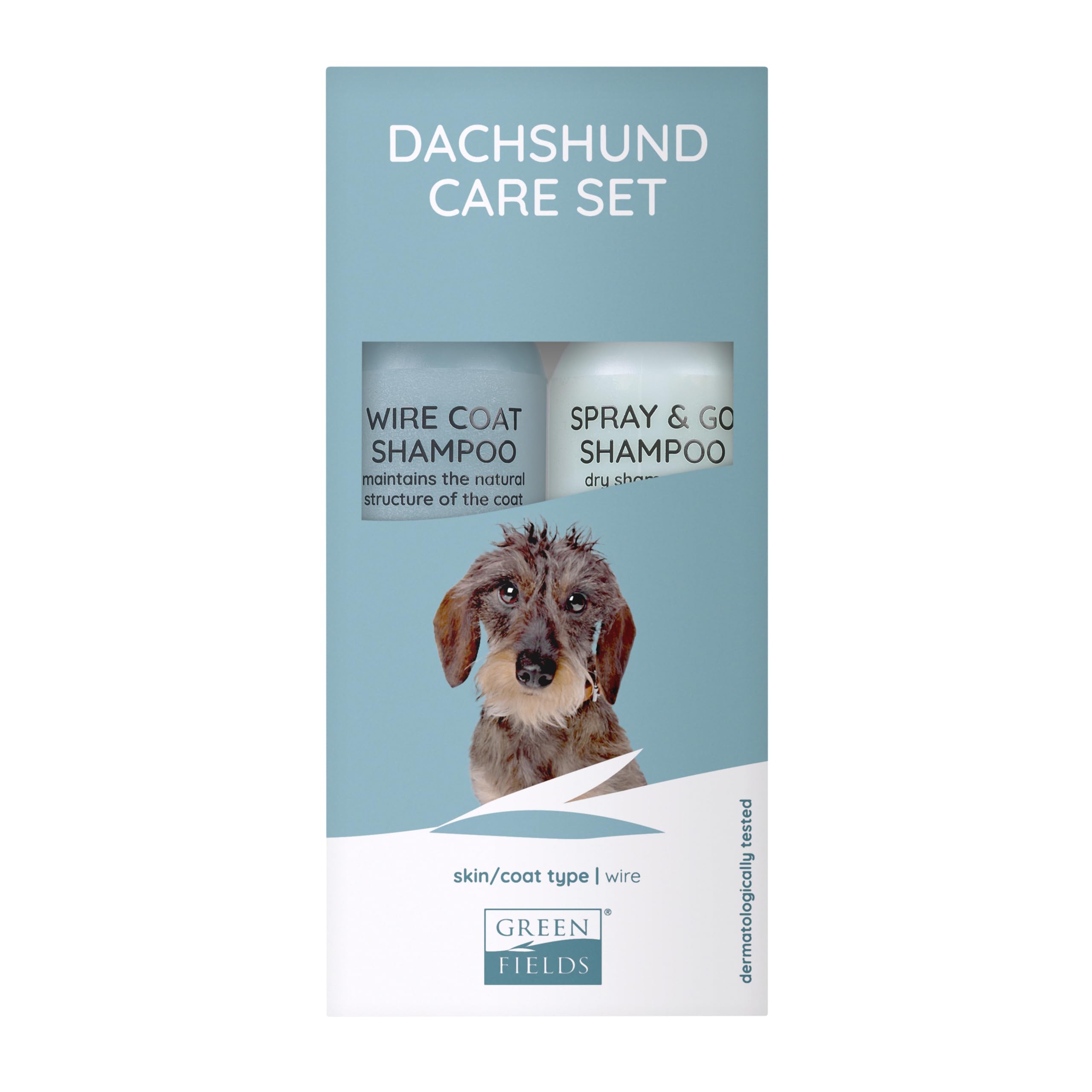 Greenfields Dachshund Care Set, 250 ml, Pack of 2