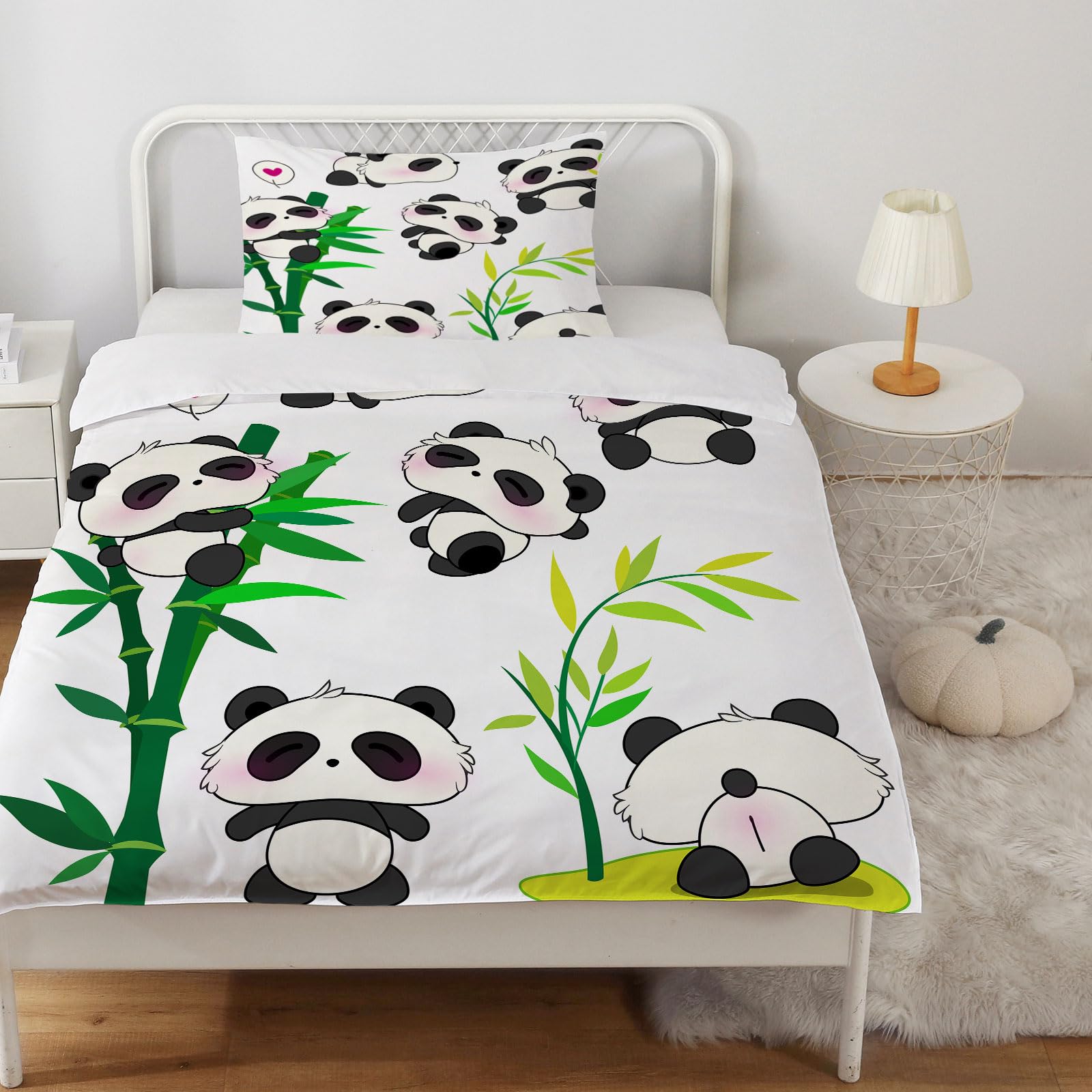 Dekbedovertrek 110 X 125 MUSOLEI Panda Dekbedovertrek 120x150 Kind