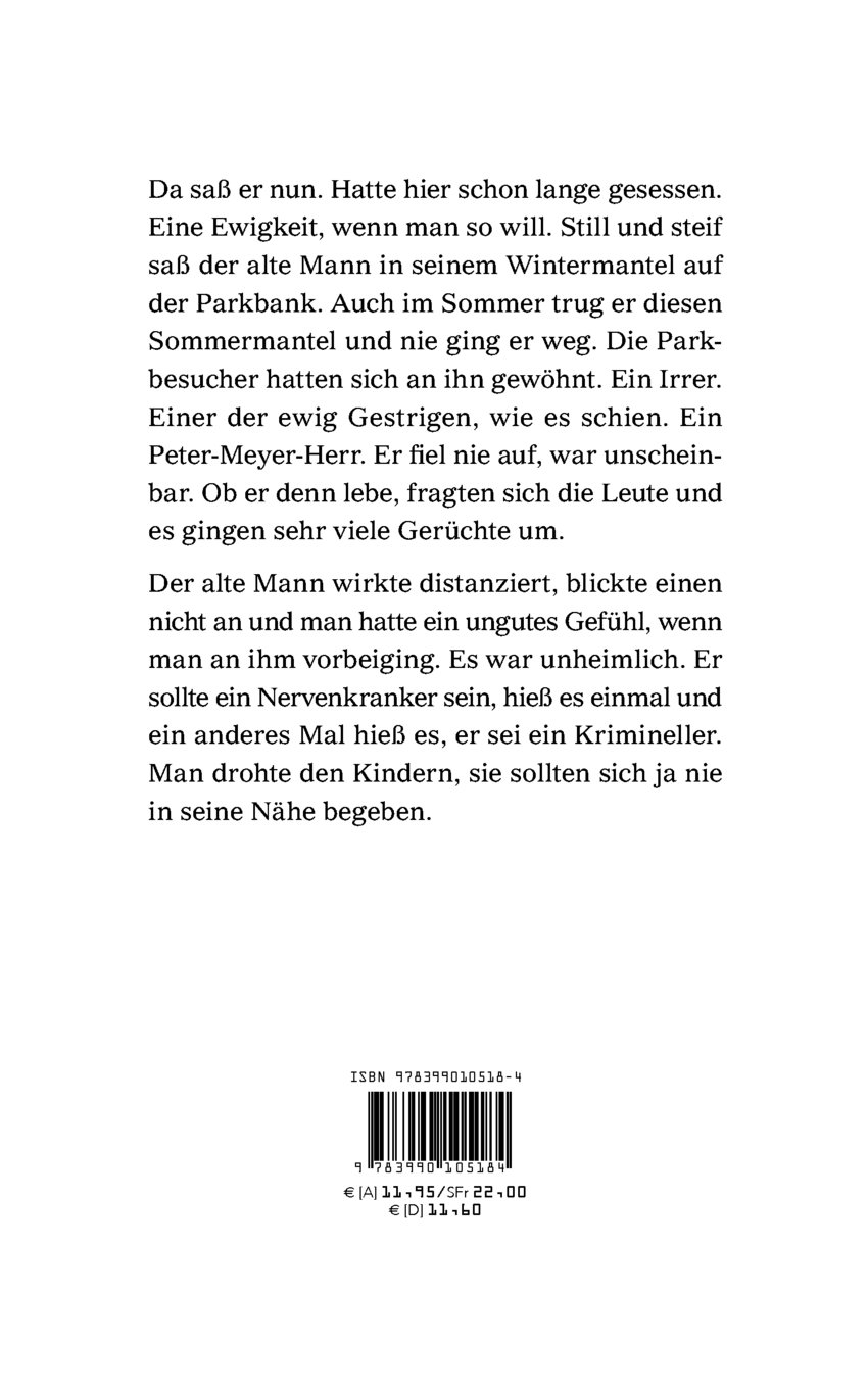 Der Mann auf der Parkbank: Kurzgeschichten