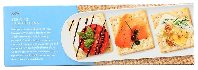 Galletas Wellington Cracker Stoned Wheat 10.6 oz miniatura 3