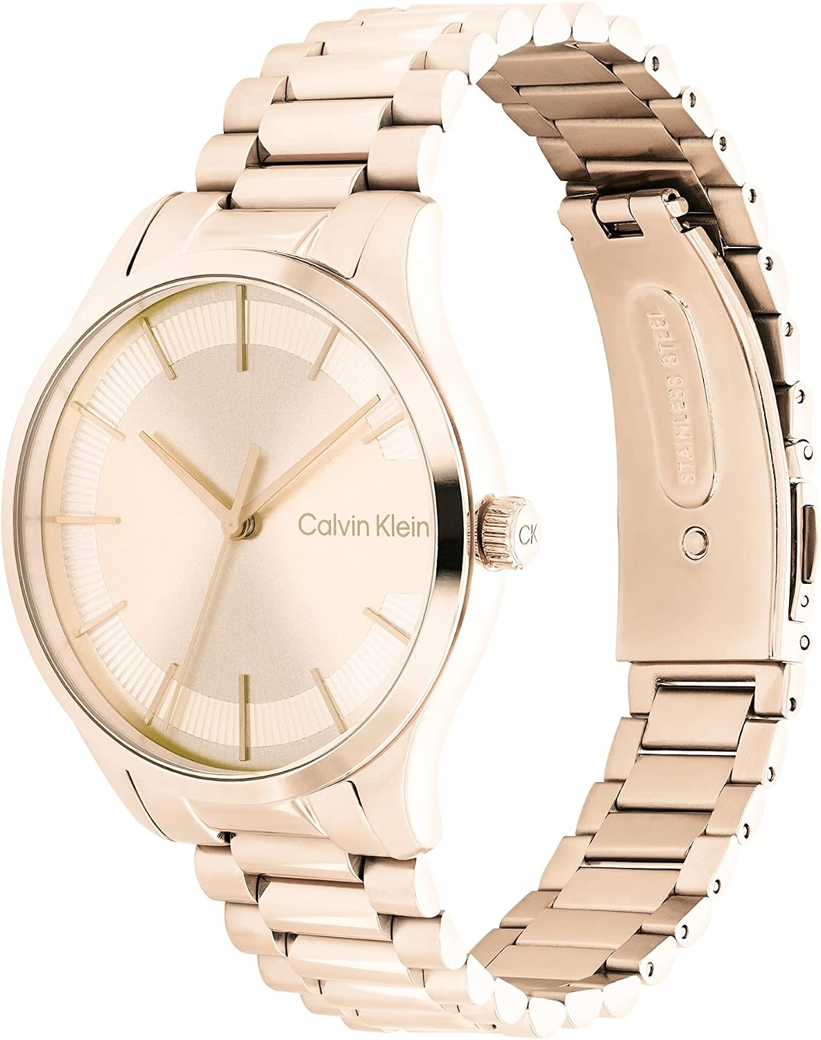 Calvin Klein Analogue Quartz Watch for Men and Women Iconic Bracelet - Image 3