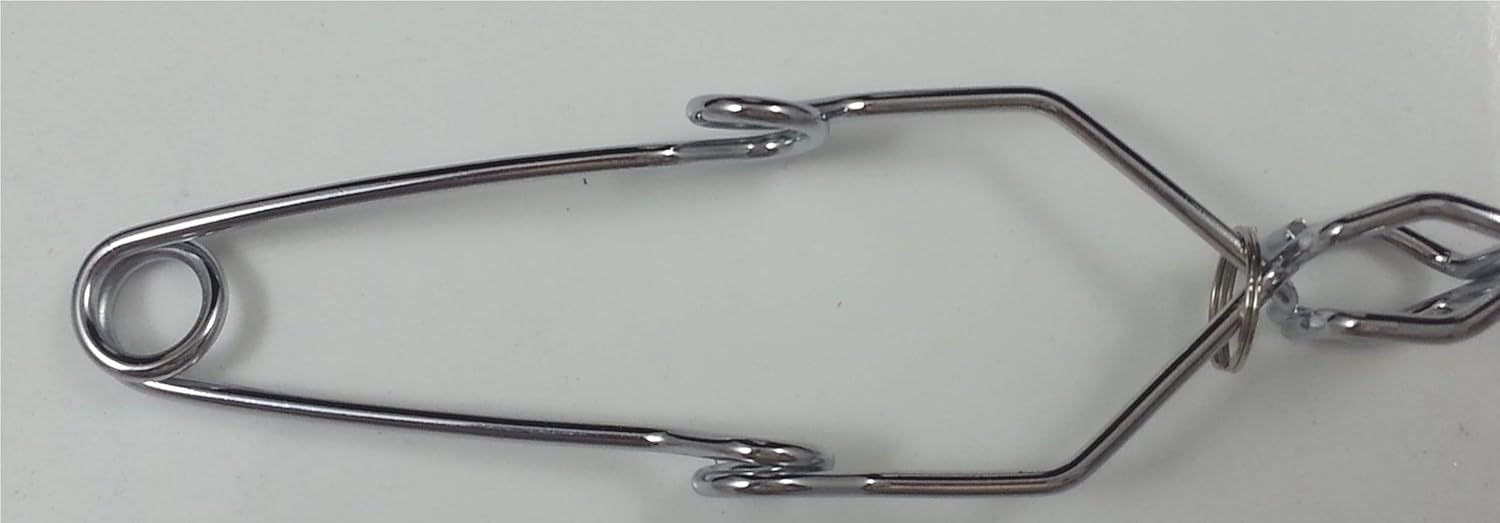 5" Stoddards Test Tube Clamp with Finger GripsNickel Plated Steel