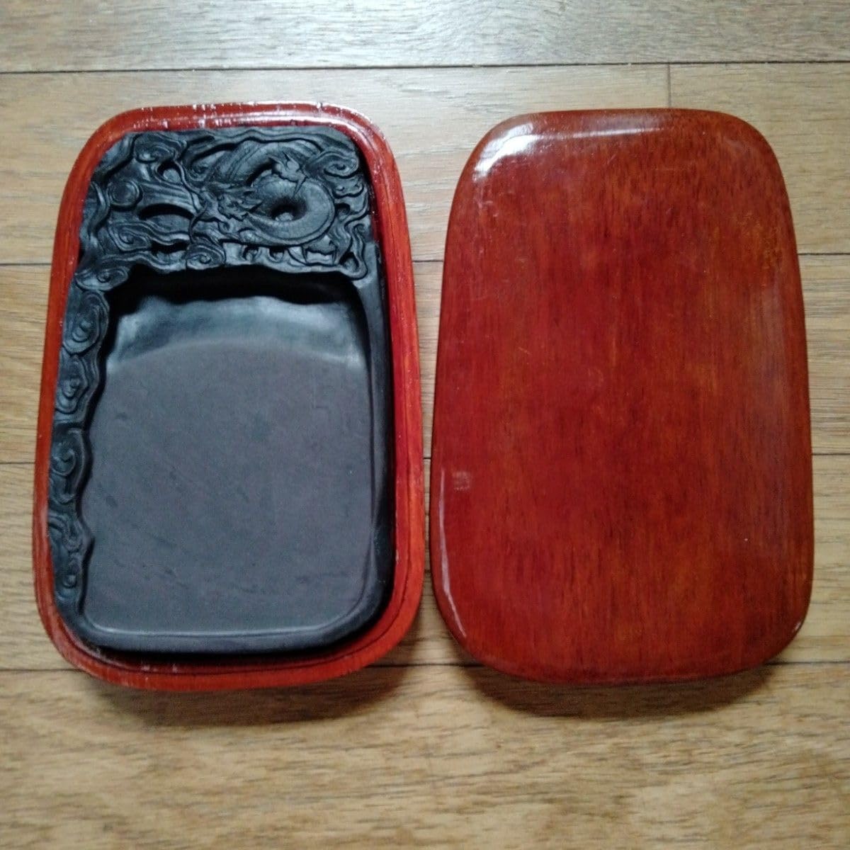 老坑仔巖極品龍雲古端渓硯石 旧家蔵コレクション中国骨董書道古硯貴重