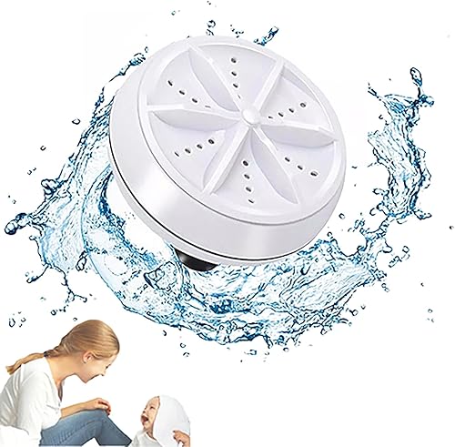 Mini lavadora portátil, mini lavadora turbo y lavavajillas para fregadero pequeña lavadora para el hogar, negocios, viajes, sala de universidad,