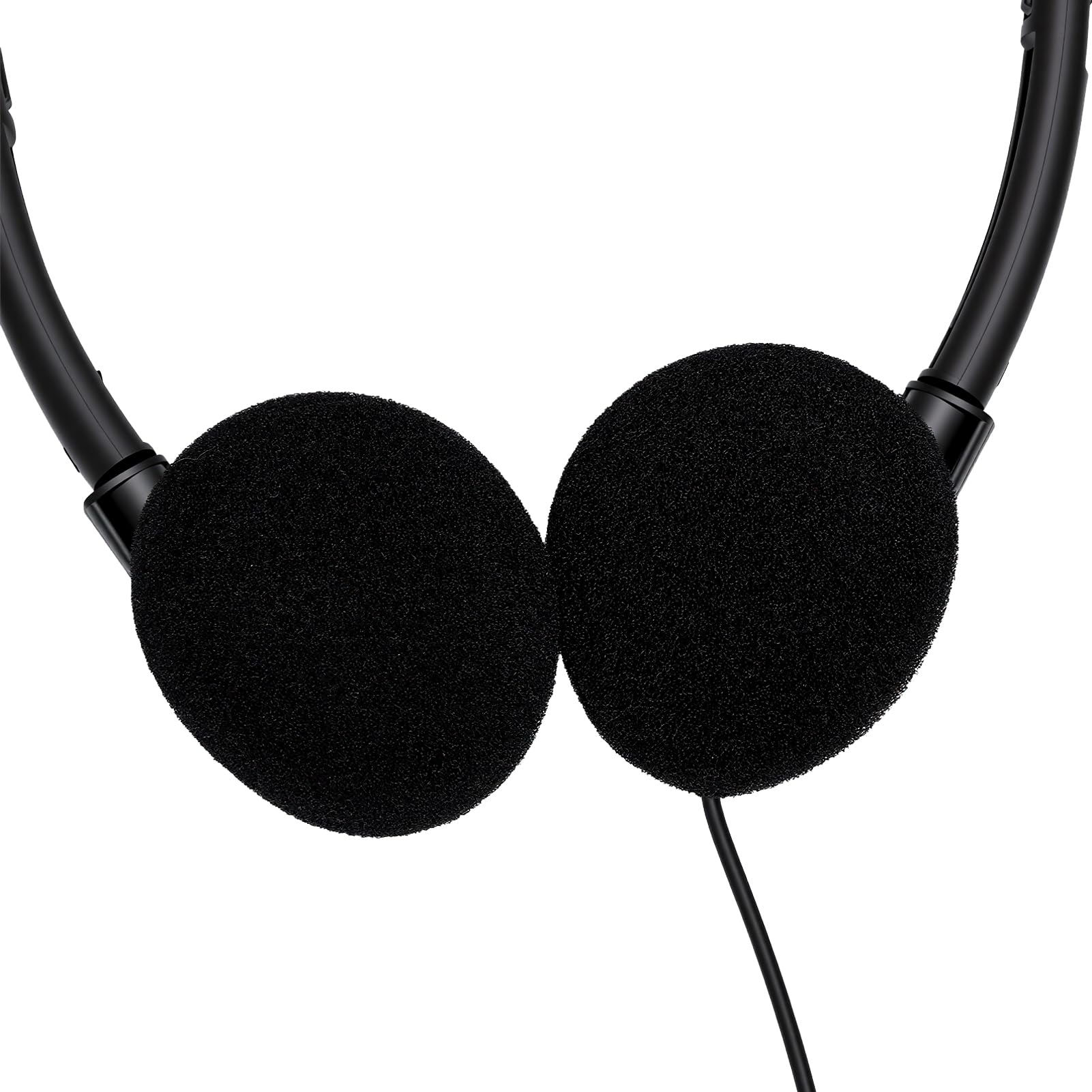 Confezione da 10 Cuffie per Aula per Bambini per Scuola, Biblioteca |Archetto Regolabile, Morbidi Cuscinetti Auricolari, Stereo da 3,5 Mm, Antigroviglio, Cuffie Cablate per Studenti in Grandi