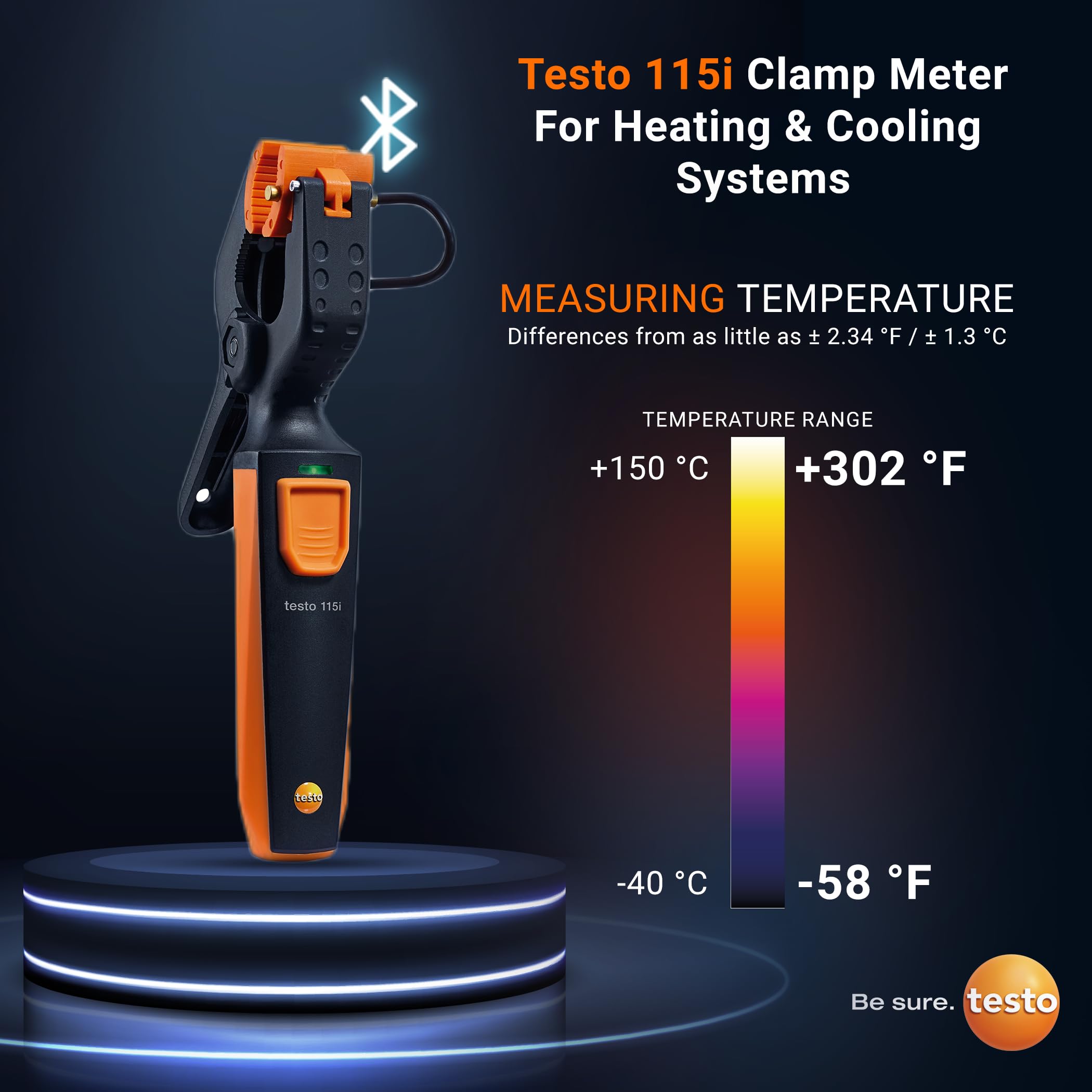 Amazon | testo スマートプローブキット I HVAC/Rゲージセット 空調 