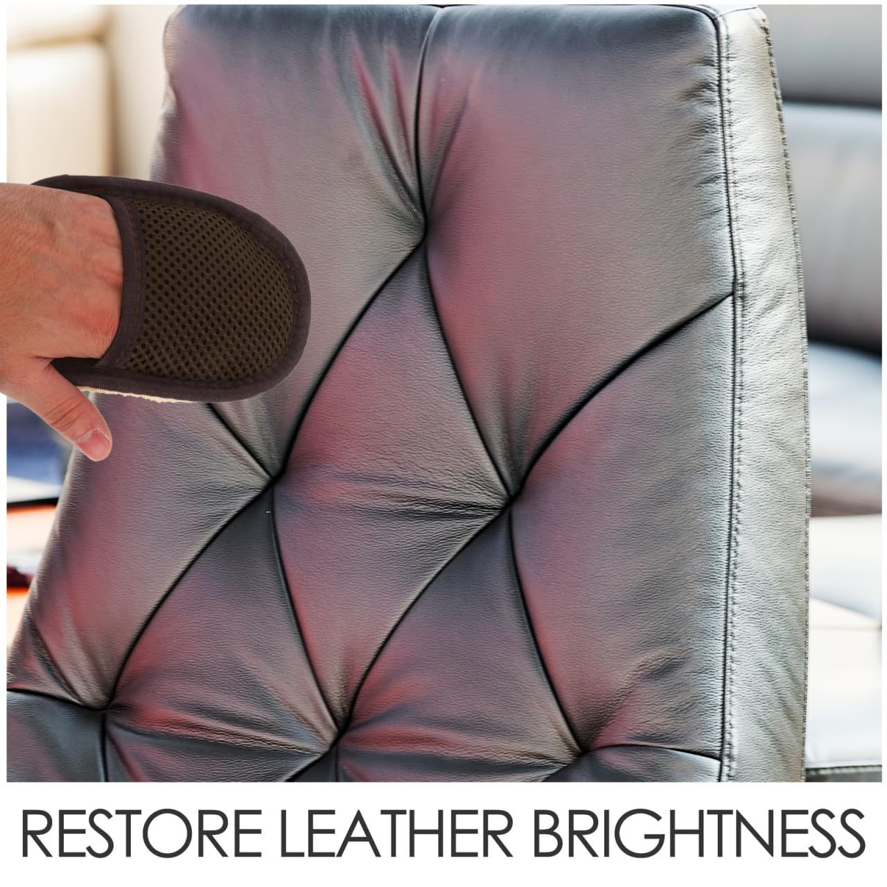 3 pièces de Polissage Épais pour Chaussures et Meubles Nettoyage Microfibre Imitation Laine de Soin Cuir Confortables et Efficaces