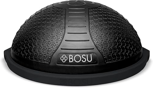 Miniatura 13 de BOSU NexGen 25 Pulgadas Equipo de Ejercicio en Casa para Fuerza, Flexibilidad y Equilibrio con Superficie Antideslizante Gomada y Bomba de Mano