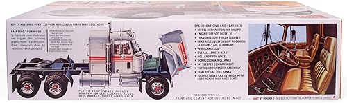 Miniatura 3 de AMT Chevrolet Bison Tractor convencional 125 Kit de modelo