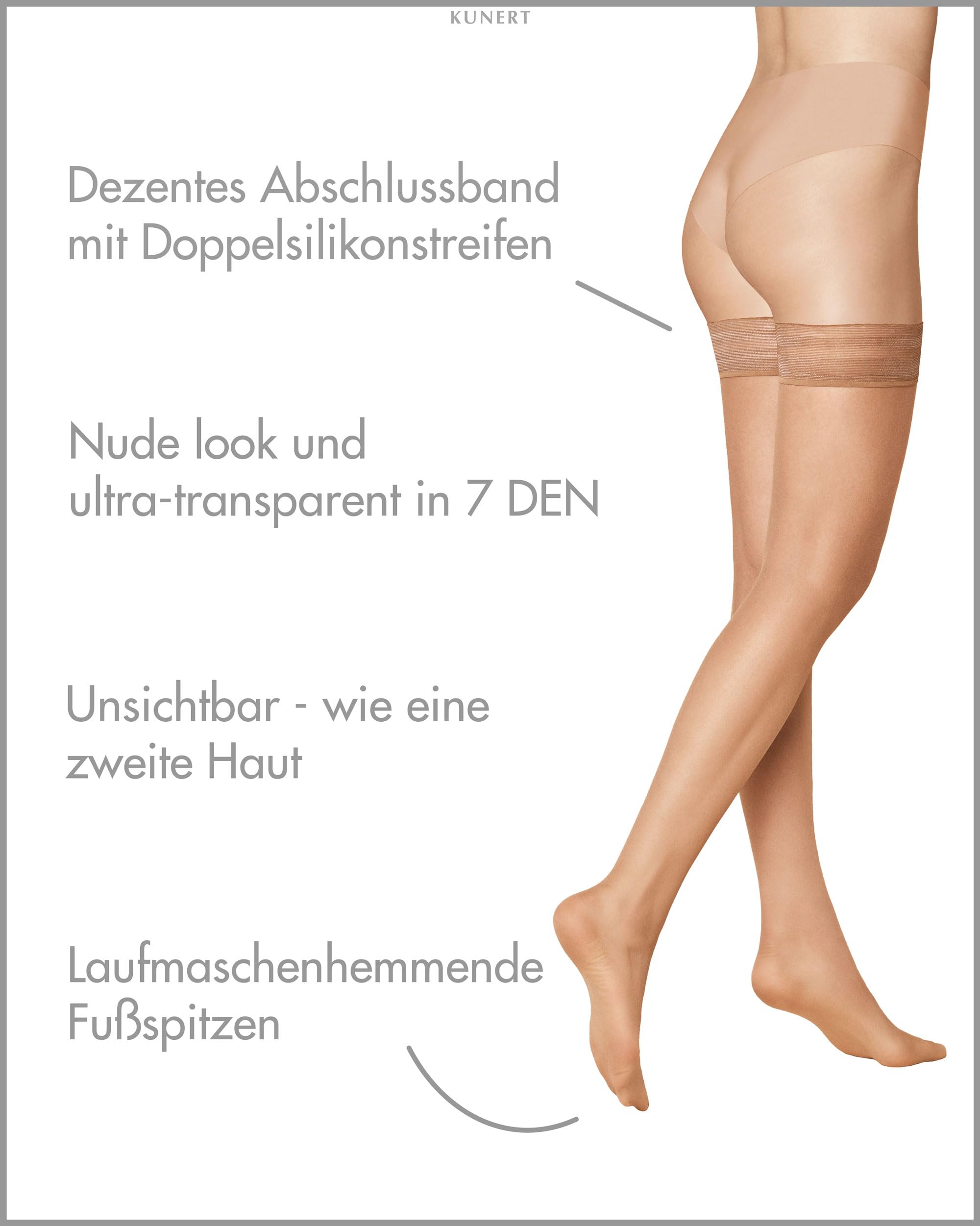 KUNERT Pończochy panie Beauty 7