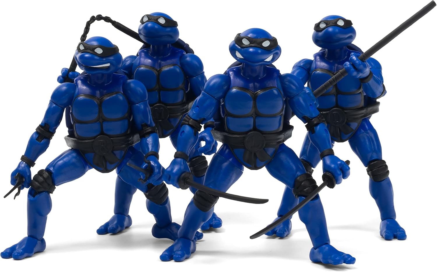 The Loyal Subjects Teenage Mutant Ninja Turtles Midnight Shadow BST AXN 5-inch Action Figure 4-Pack