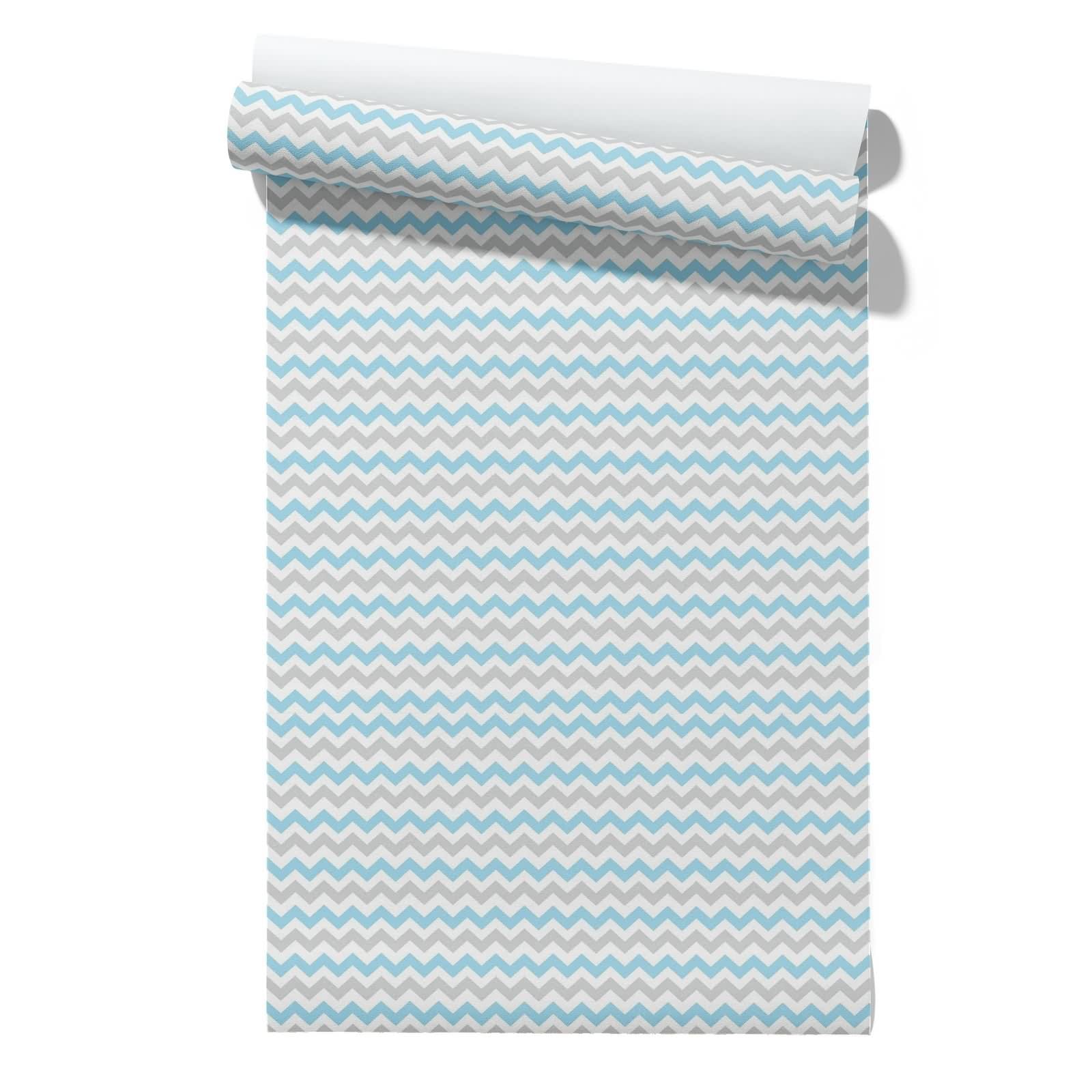 CEVAN Wallpaper Tools Covering for Outside Geometric Stripe Waves Modern Individuality 45x300cm