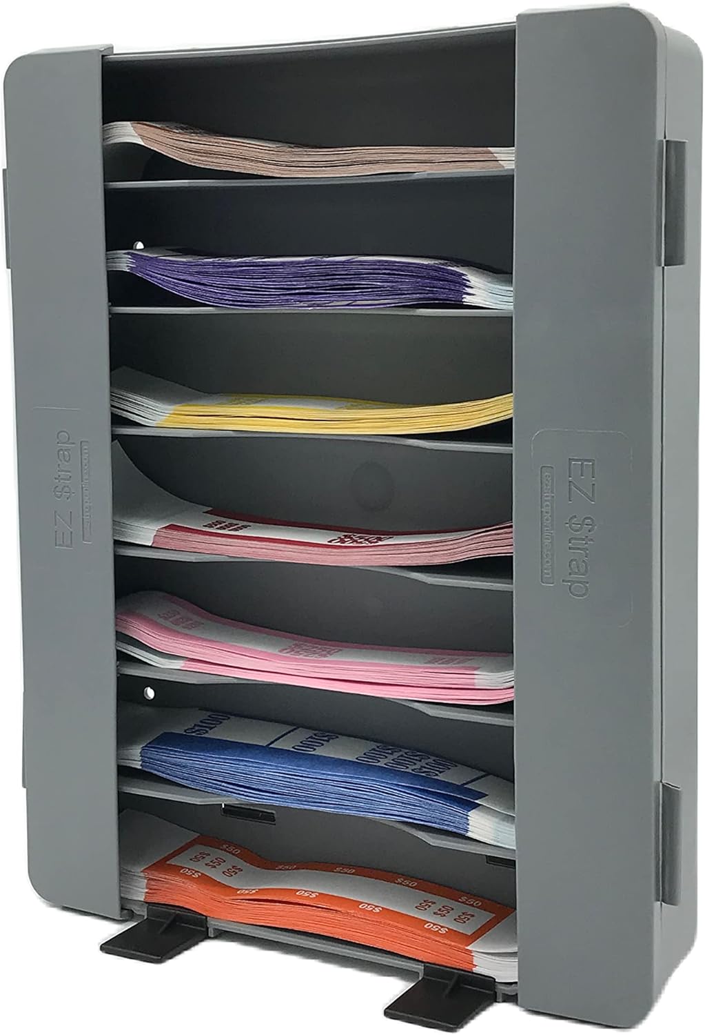 EZ-Strap Currency Strap Organizer (Gray)
