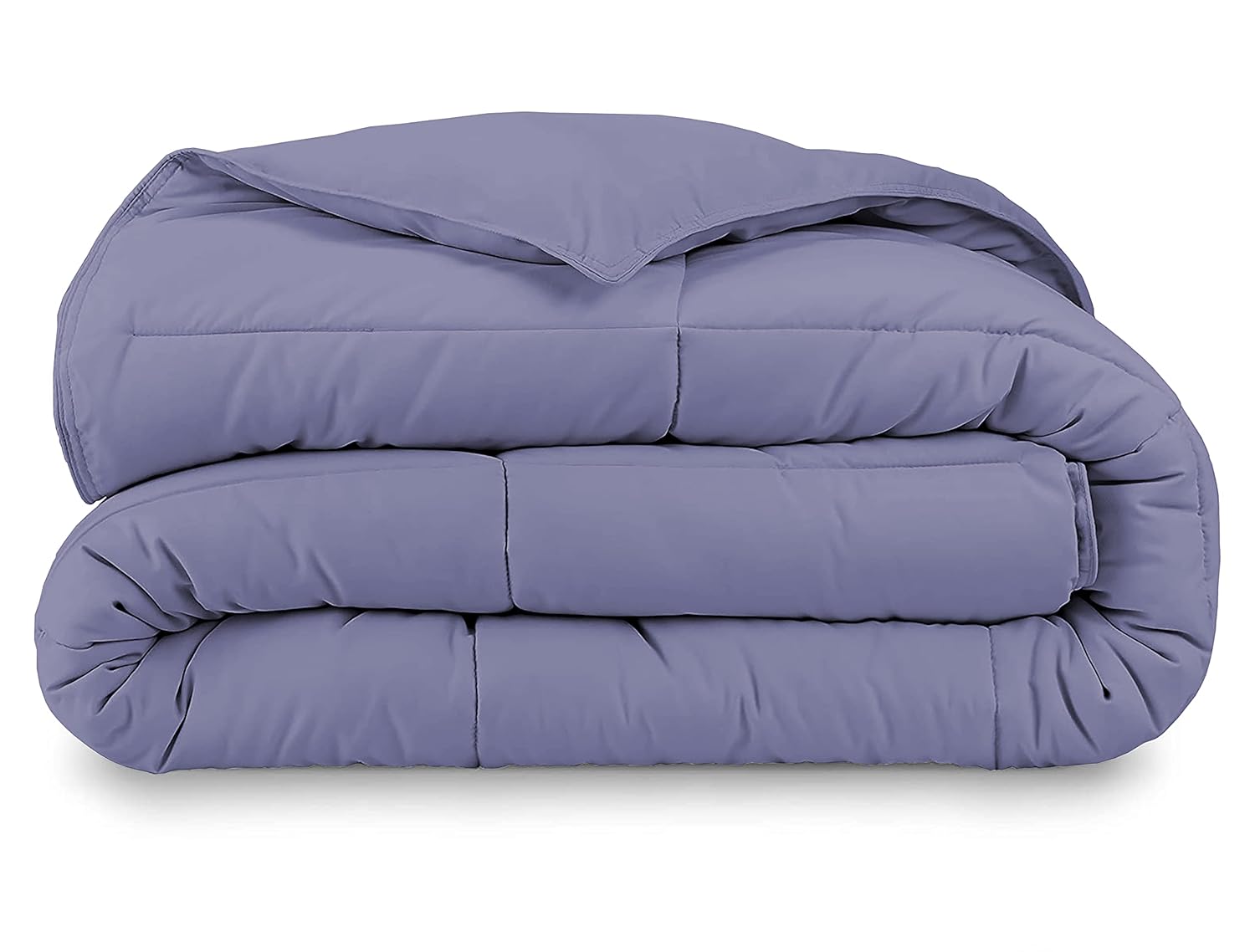 Razzai MammaYo Down Alternative Soft Quilted 300 GSM All Weather Comforter (60″ x 90″ Inches/152cm x 228cm) – Single Bed Comforters|Medium Blue | Microfibre, lightweight| TC – 400