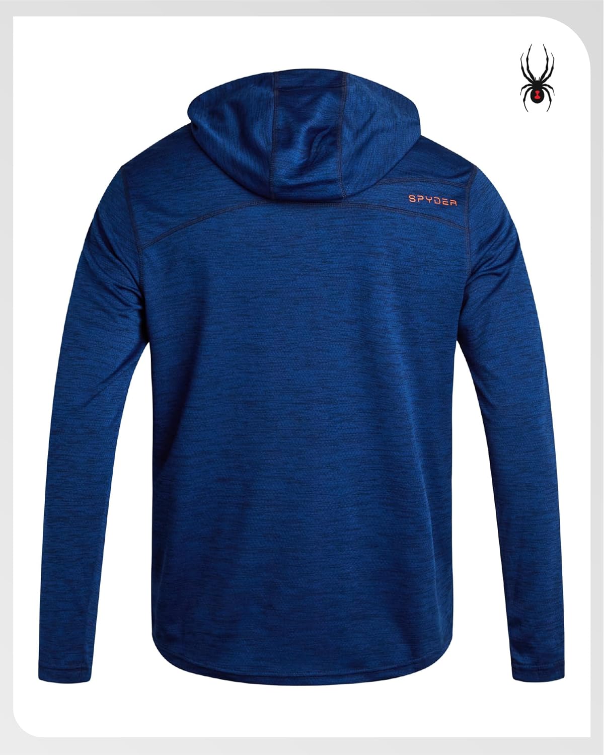 Spyder Mens Quarter Zip Pullover Sweatshirt - Lightweight Performance Fleece Dry Fit Quarter Zip Hoodie Sweatshirts for Men - Image 6