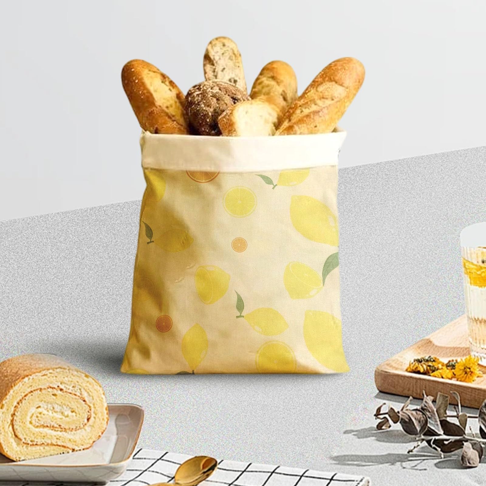 Aufbewahrungsbeutel aus Bienenwachs, wiederverwendbare Brotbeutel mit natürlichem Bienenwachsfutter, Schnallenverschluss, um selbstgemachtes Brot länger frisch zu halten, umweltfreundliche