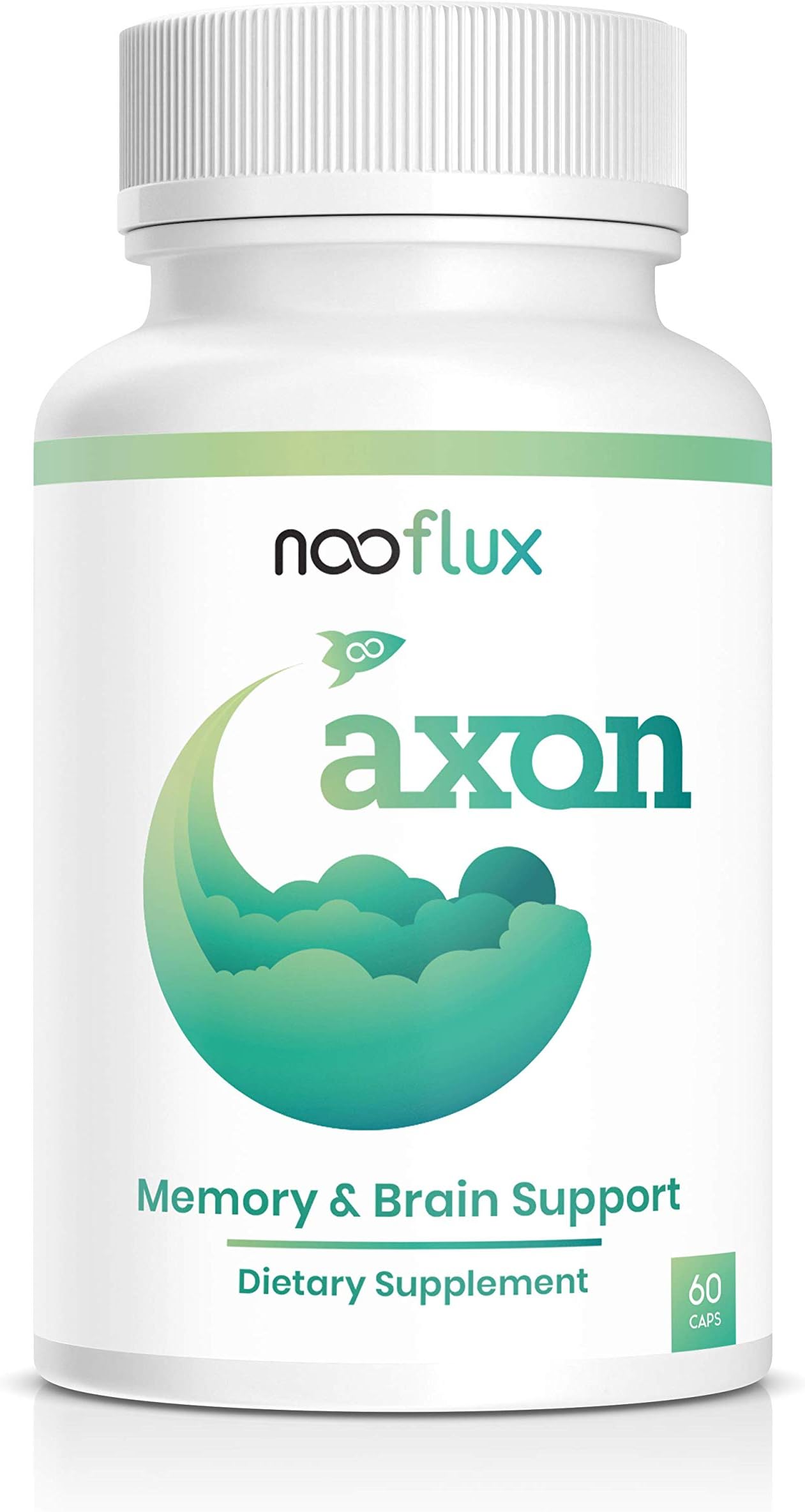 Brain Supplement - Support Memory, Brain Function, & Concentration - Nootropics & Adaptogens - Lions Mane Bacopa Monnieri Citicoline Ginkgo Biloba - Axon