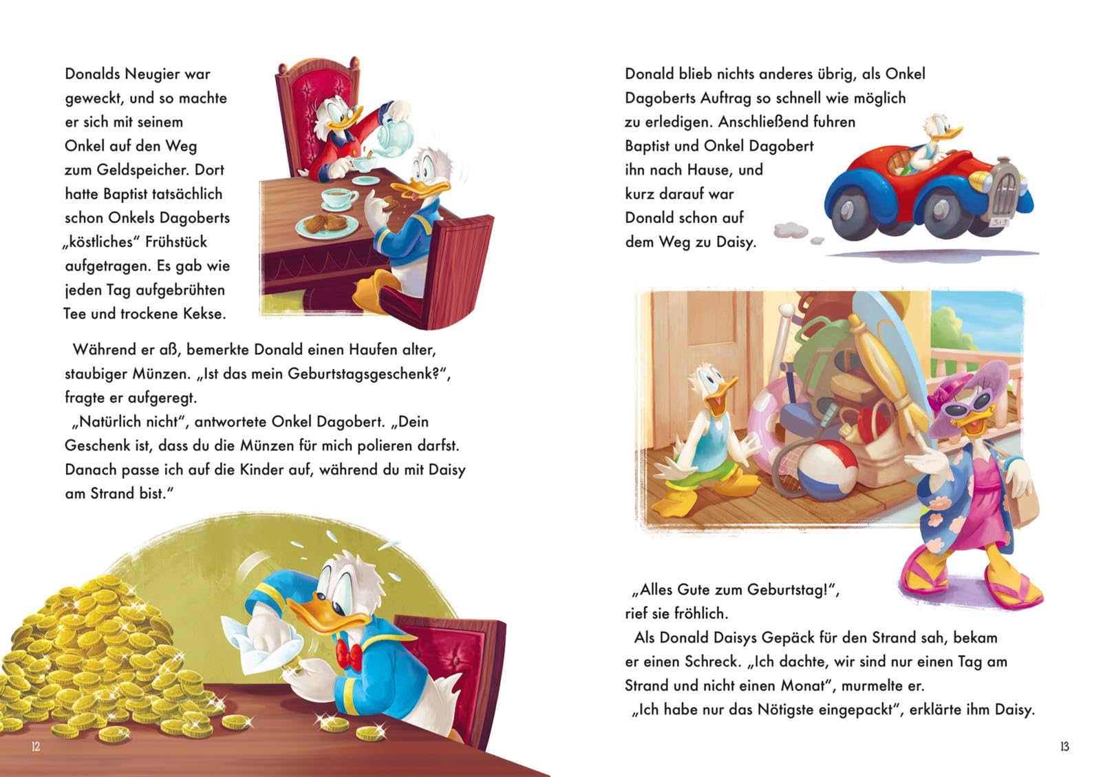 Disney Vorlesebuch: Die schönsten Donald-Geschichten