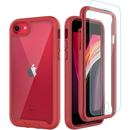 Amazon Com Cellever Compatible With Iphone Se Case Iphone 7 Iphone 8 Case Clear Full Body Heavy Duty Protective Anti Slip Full Body Transparent Cover 2x Glass Screen Protector Included Red Cell Phones Amazon Com Cellever Compatible With Iphone Se Case Iphone 7 Iphone 8 Case Clear Full Body Heavy Duty Protective Anti Slip Full Body Transparent Cover 2x Glass Screen Protector Included Red Cell Phones