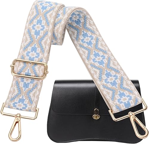 Miniatura 4 de Correas cruzadas de repuesto para bolso, correa ajustable para bolsos, correa de hombro ancha para mujeres y monederos de guitarra